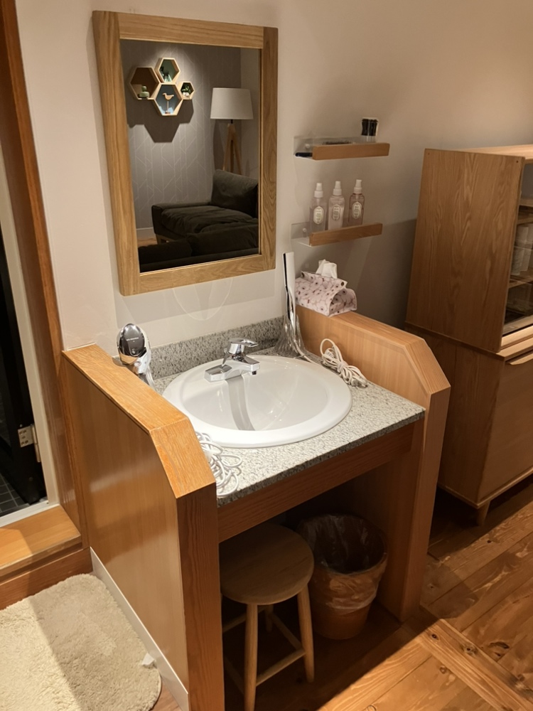 ルームB　洗面台