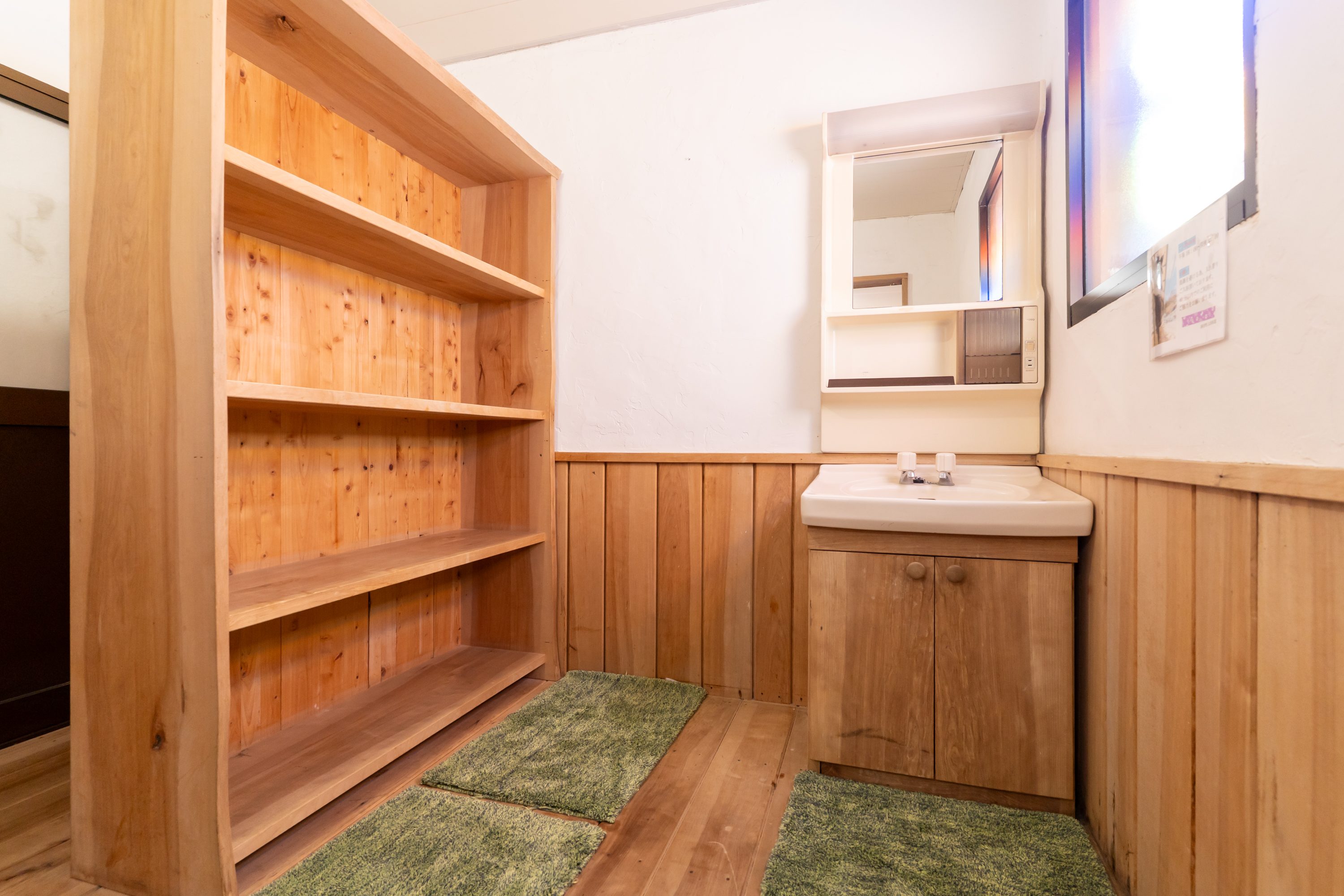 お風呂場脱衣所