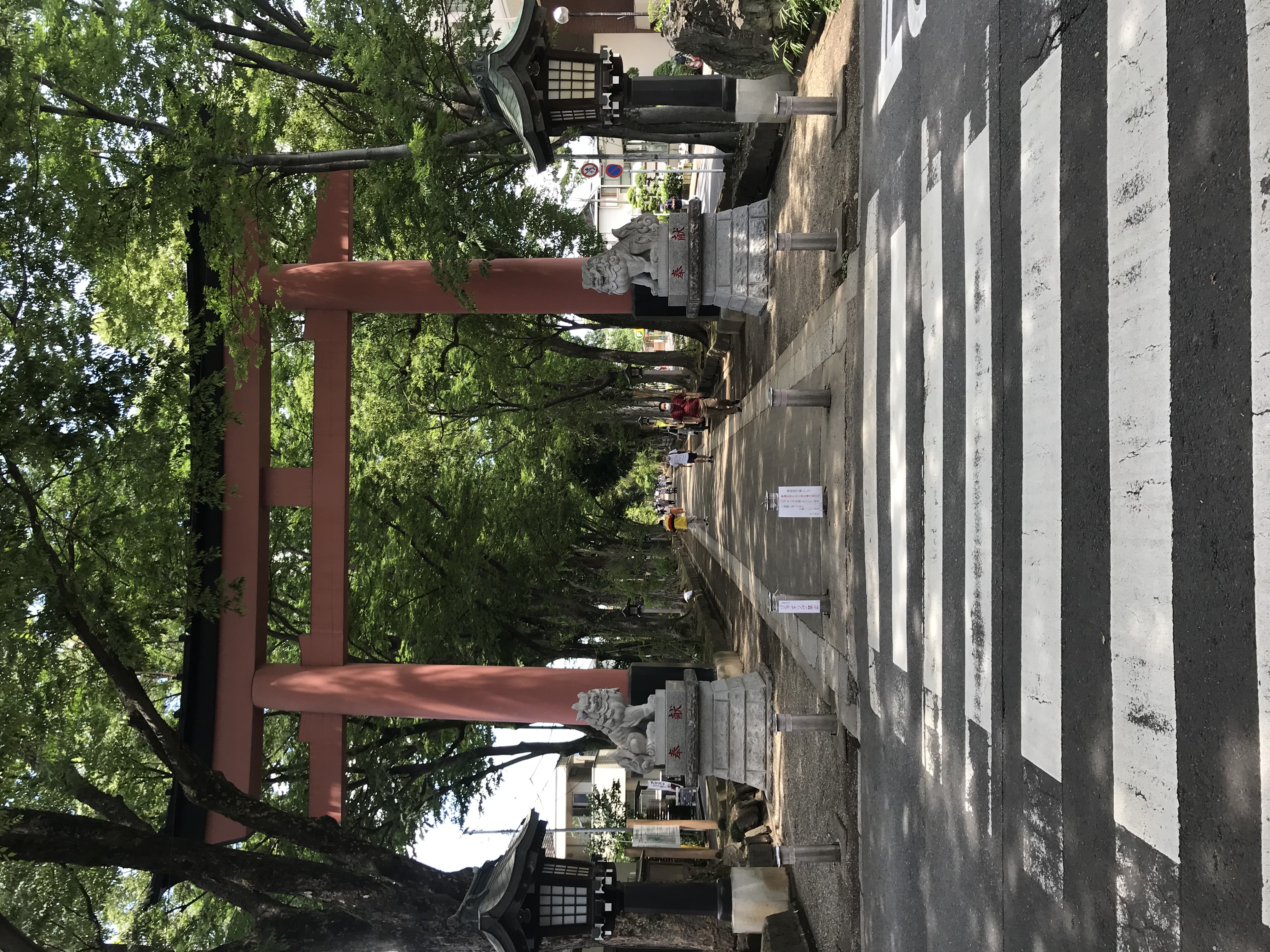 氷川神社二の鳥居
