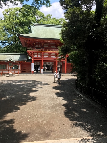 氷川神社楼門