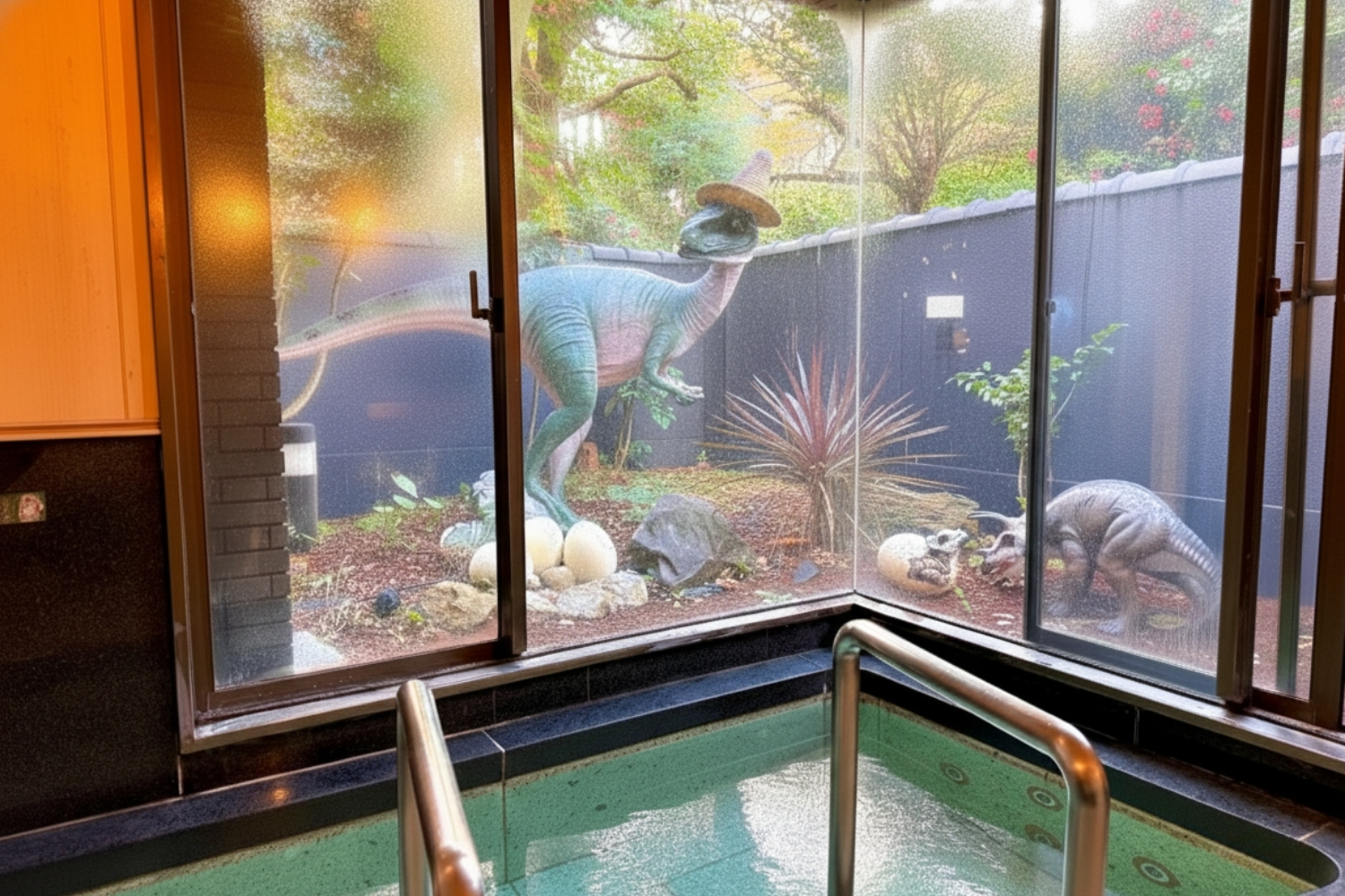 【貸切】恐竜風呂