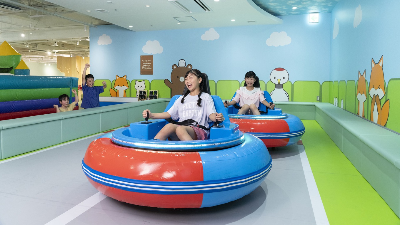 【ソラニワへお出かけ】＼この夏リニューアル！ア・ソ・ボーヤ付／屋内遊具パークと湯めぐり満喫