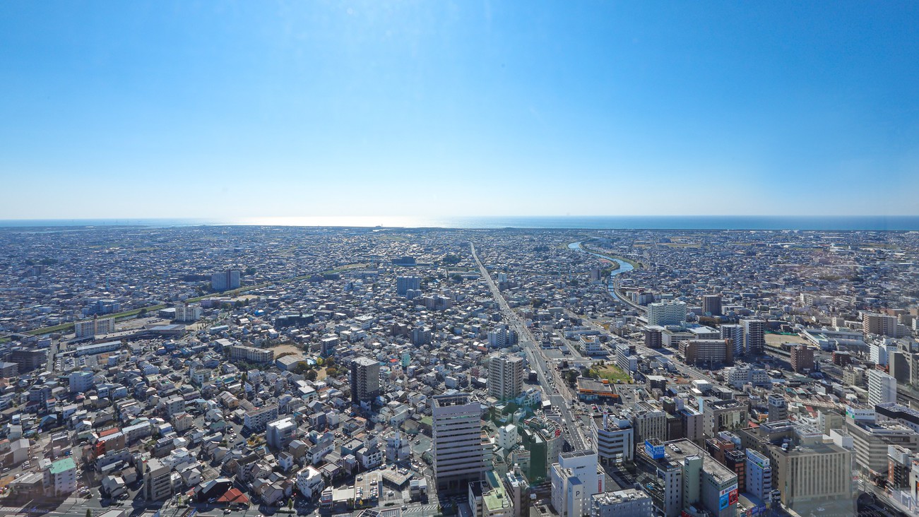 眺望(南側)※眺望は一例です。お部屋の向きにより異なる場合がございます。