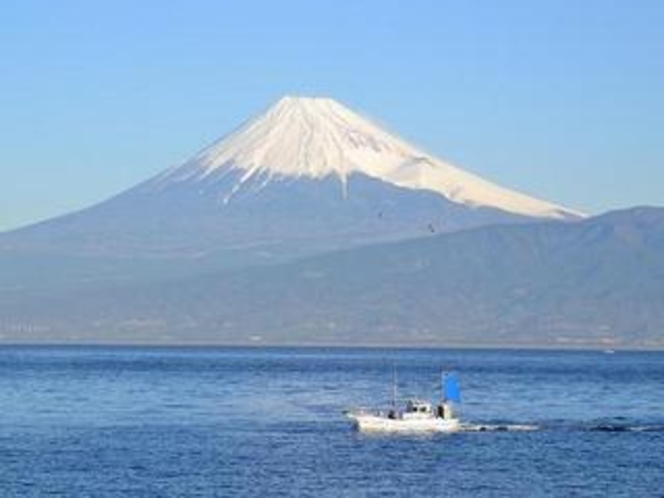 外海からの富士山