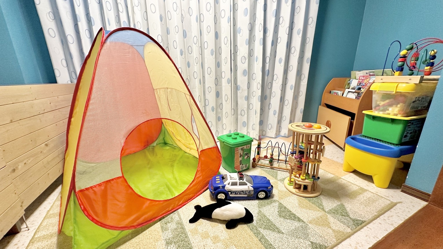 ファミリー和洋室【機関車トーマスベッド付き】