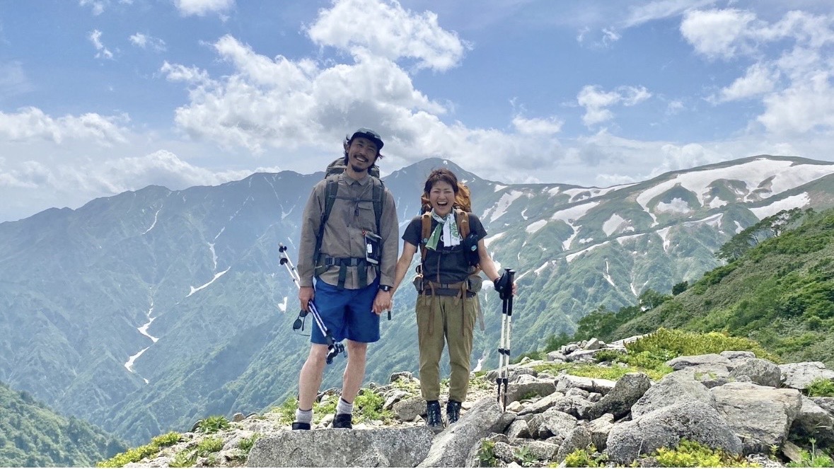 山・運動大好きな夫婦です♪