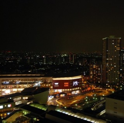 客室からの景観（夜）