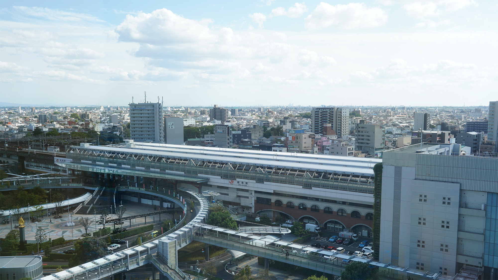 【客室からの景色】駅側イメージ