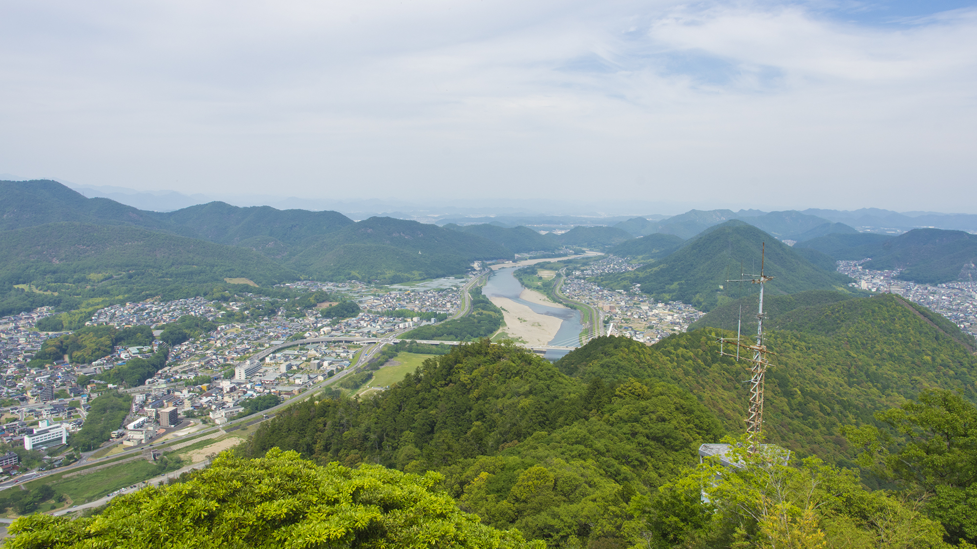 岐阜城の景色