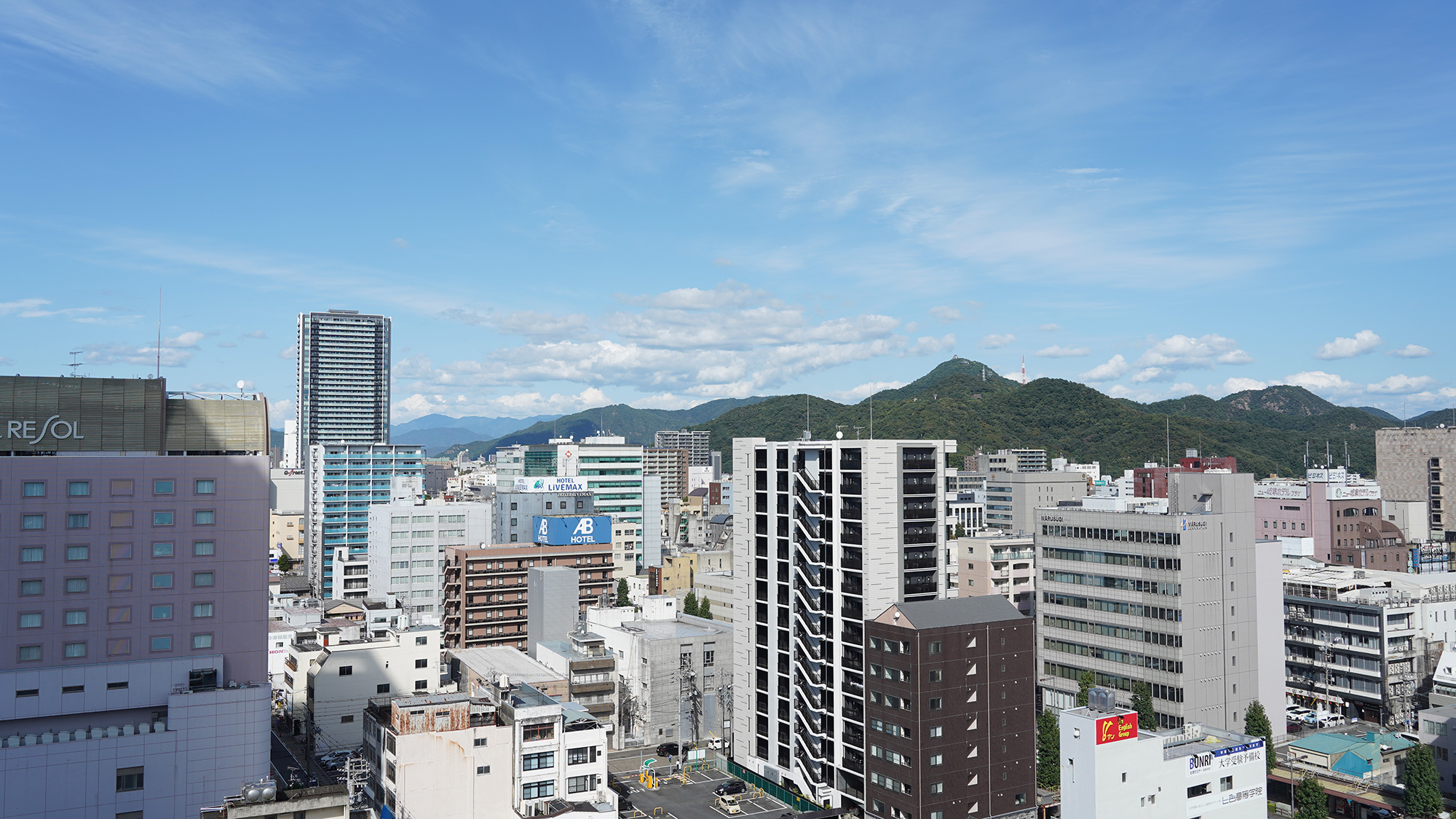 【客室からの景色】山側イメージ