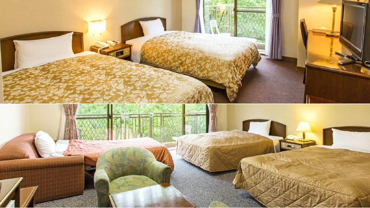 アネックス【別館】洋室２室（２〜３名×２室）