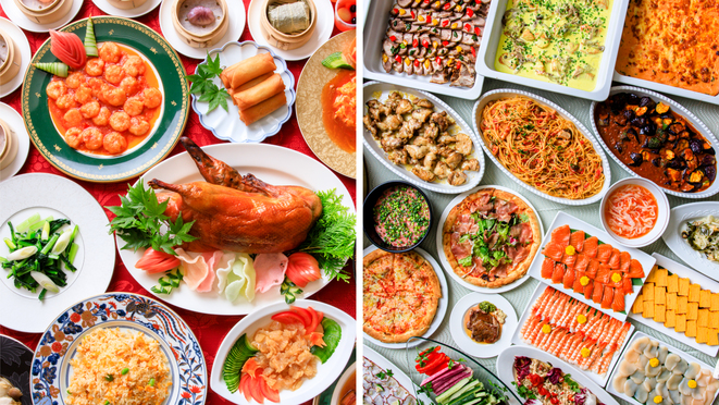 ＜朝夕食付＞【お部屋タイプ・お食事会場はホテルへおまかせ】でお得♪＜お食事はバイキング＞