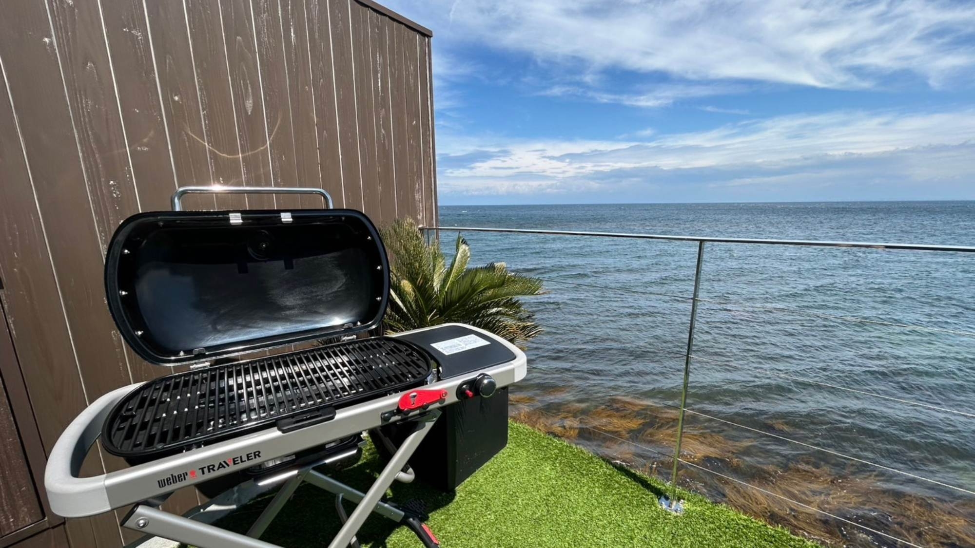 【BBQグリル付〇ヴィラ夏旅SALE】Weberガスグリルで海を見ながらBBQ！お食事なし・食材持込
