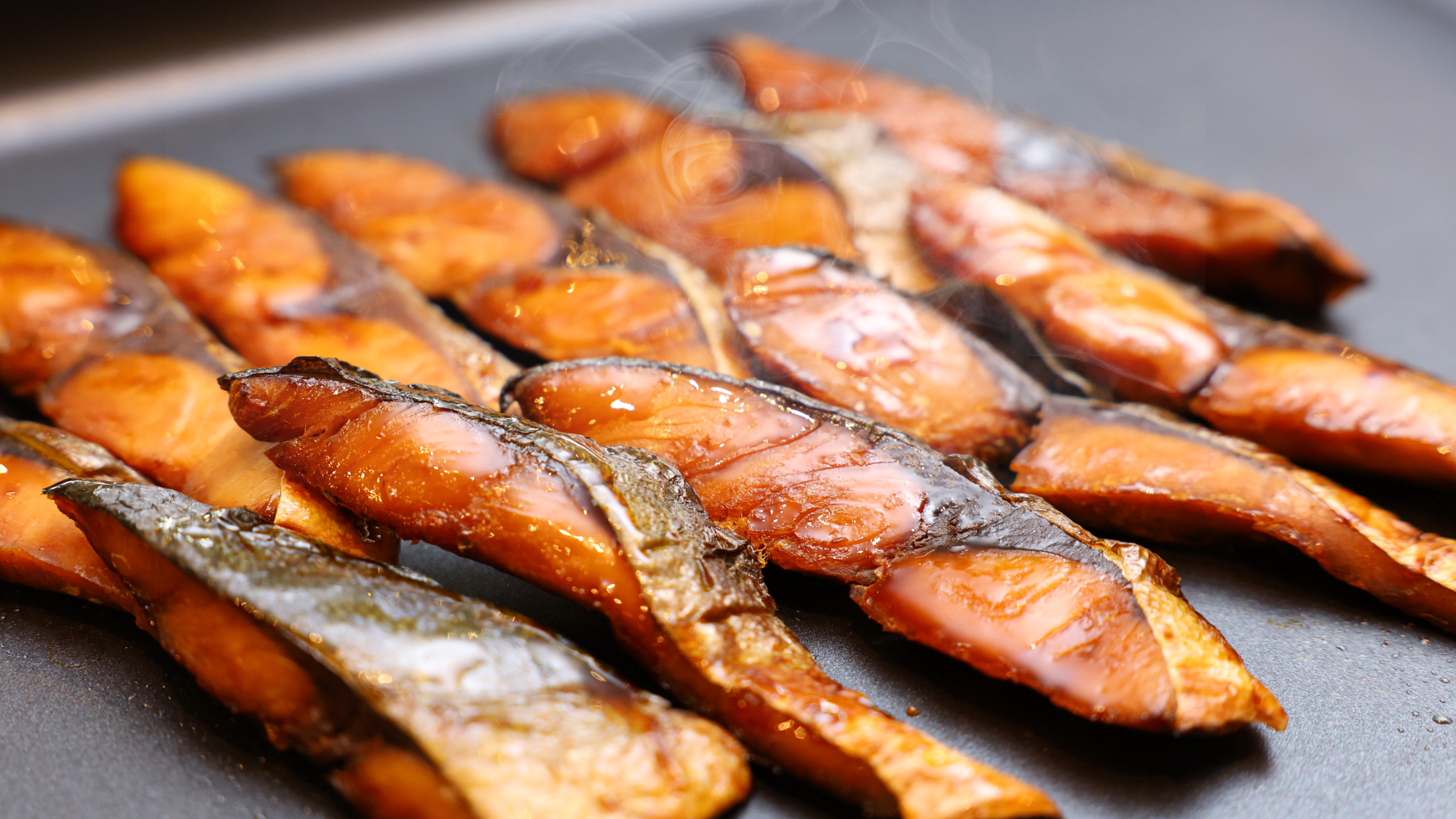 【朝食ビュッフェ】ブリの照り焼き風