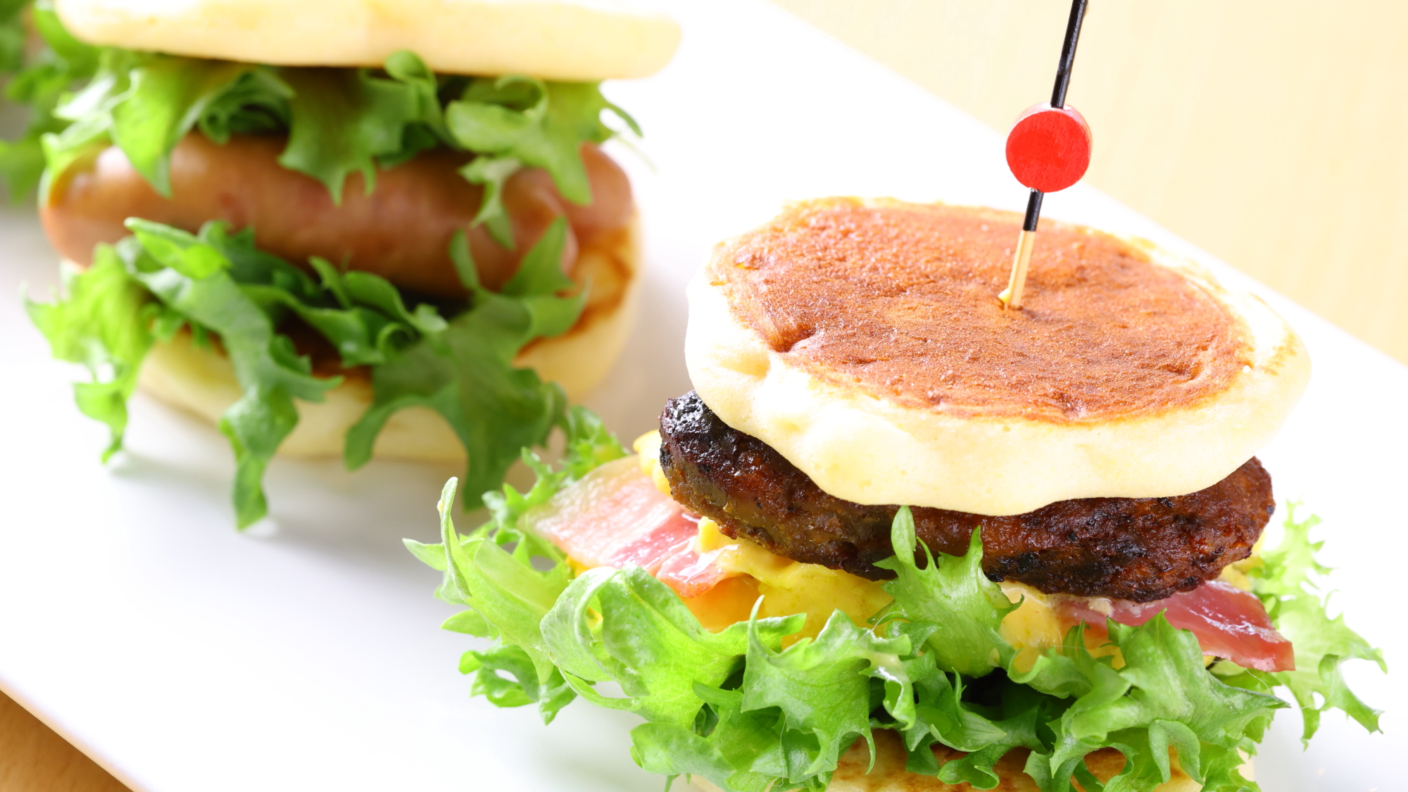 【朝食ビュッフェ】オリジナルパンケーキ