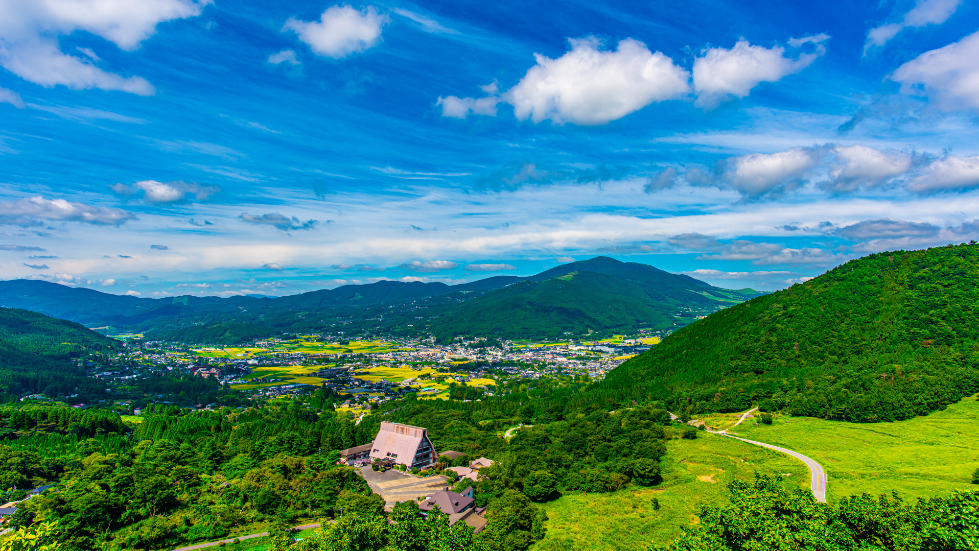 【湯布院の風景】