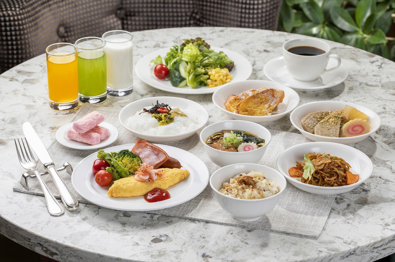 朝食ブッフェ