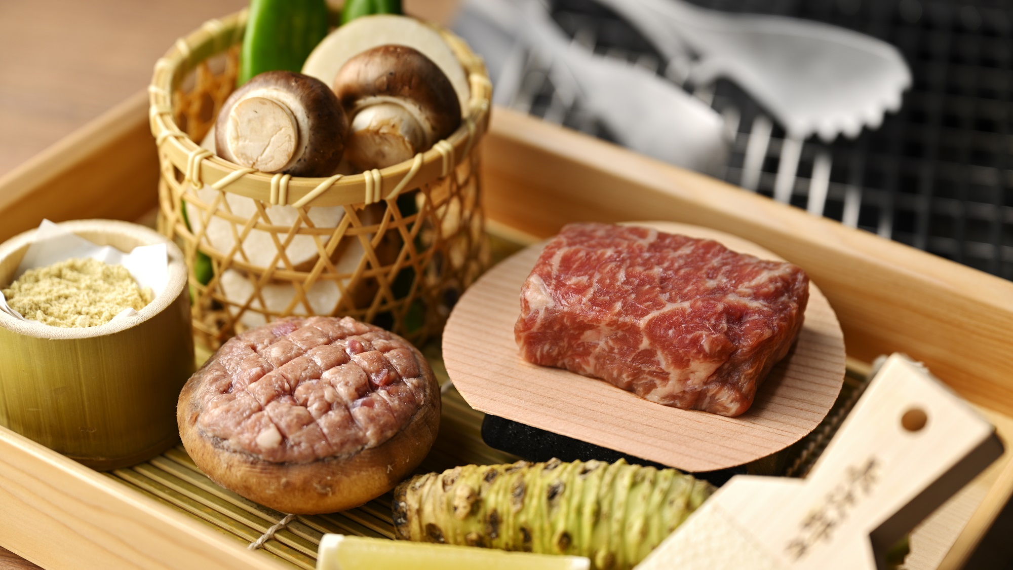 【炉端ダイニング】夕食(肉類)