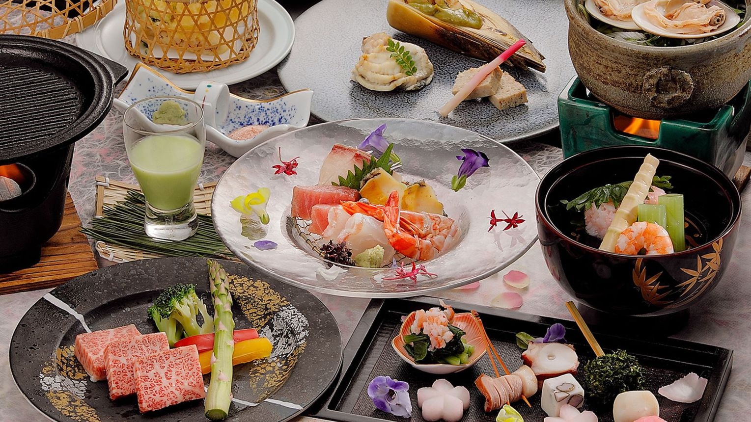 桜香る春爛漫【春の料理長特別会席】〜旬彩と福島牛の饗宴〜≪個室確約≫