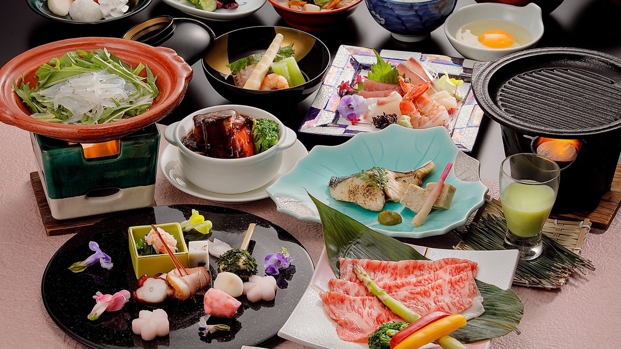 個室確約【基本会席】旬の厳選食材を愉しむ「丸峰会席」