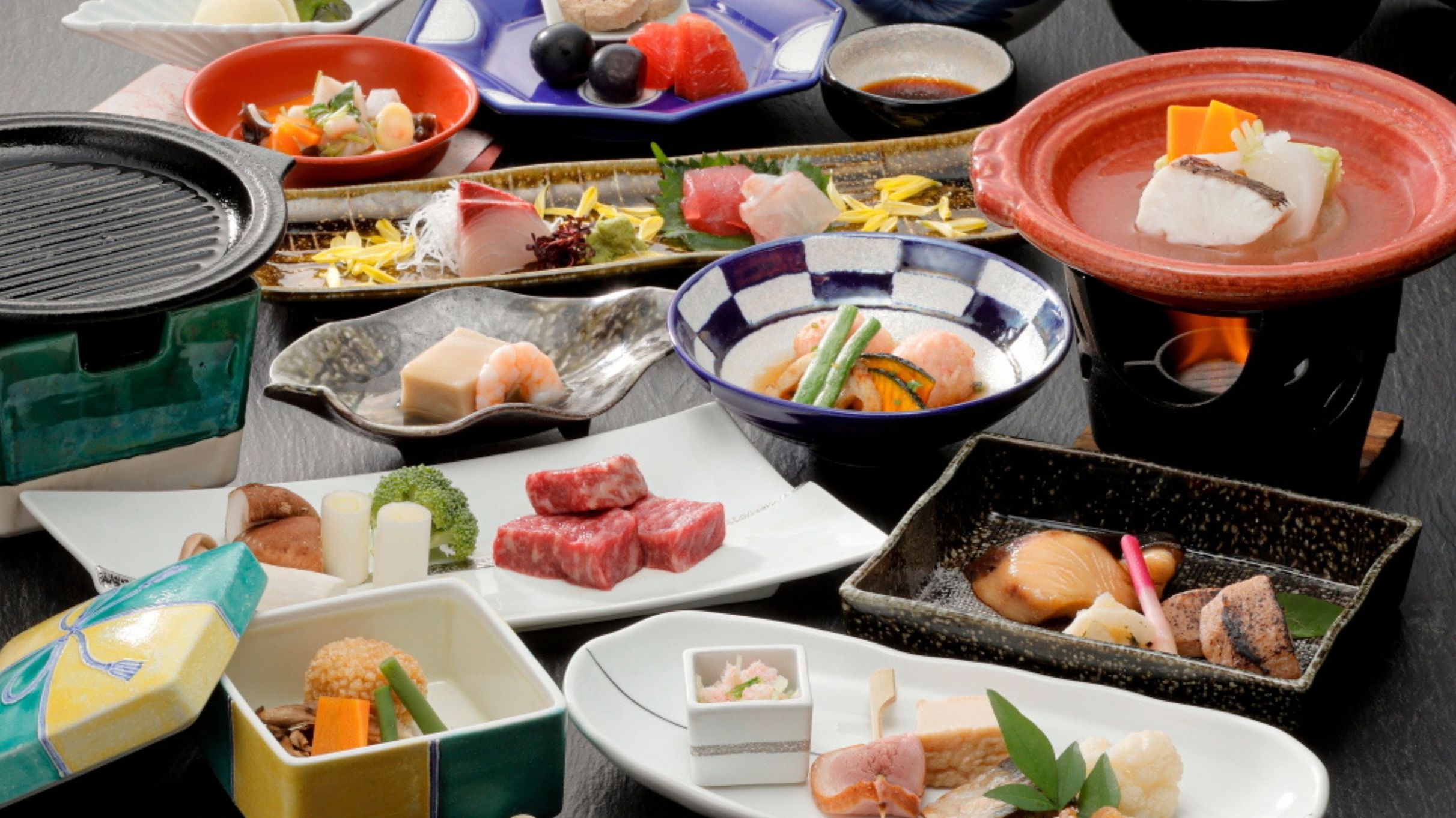 【当館一番人気】【１２月〜２月限定】露天風呂付客室＆夕食料亭個室確約『冬の丸峰厳選会席』プラン