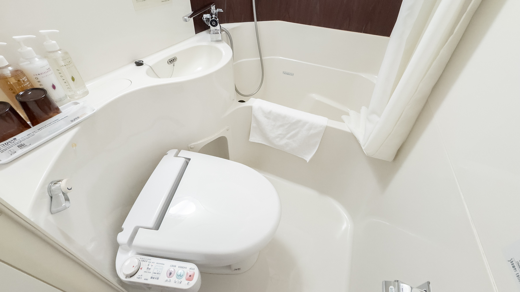 全室にユニットバス完備