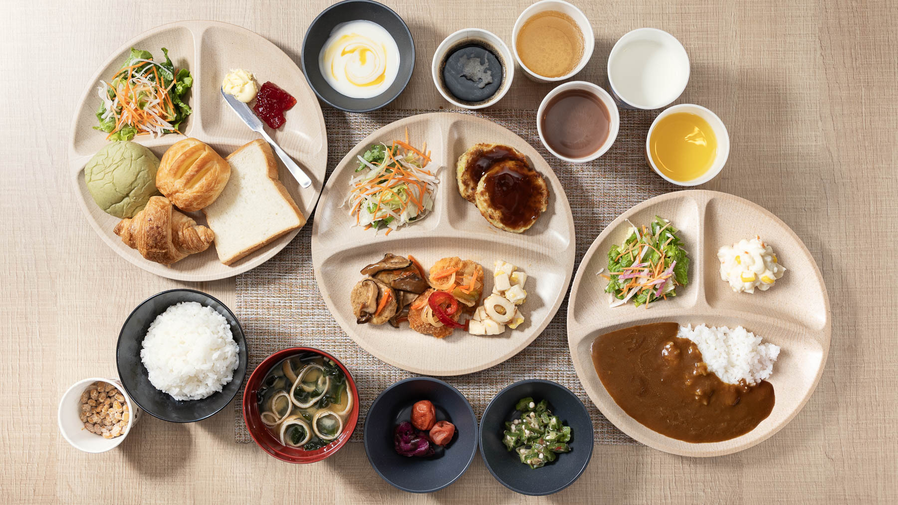 和食派も洋食派もどちらもご堪能いただけます