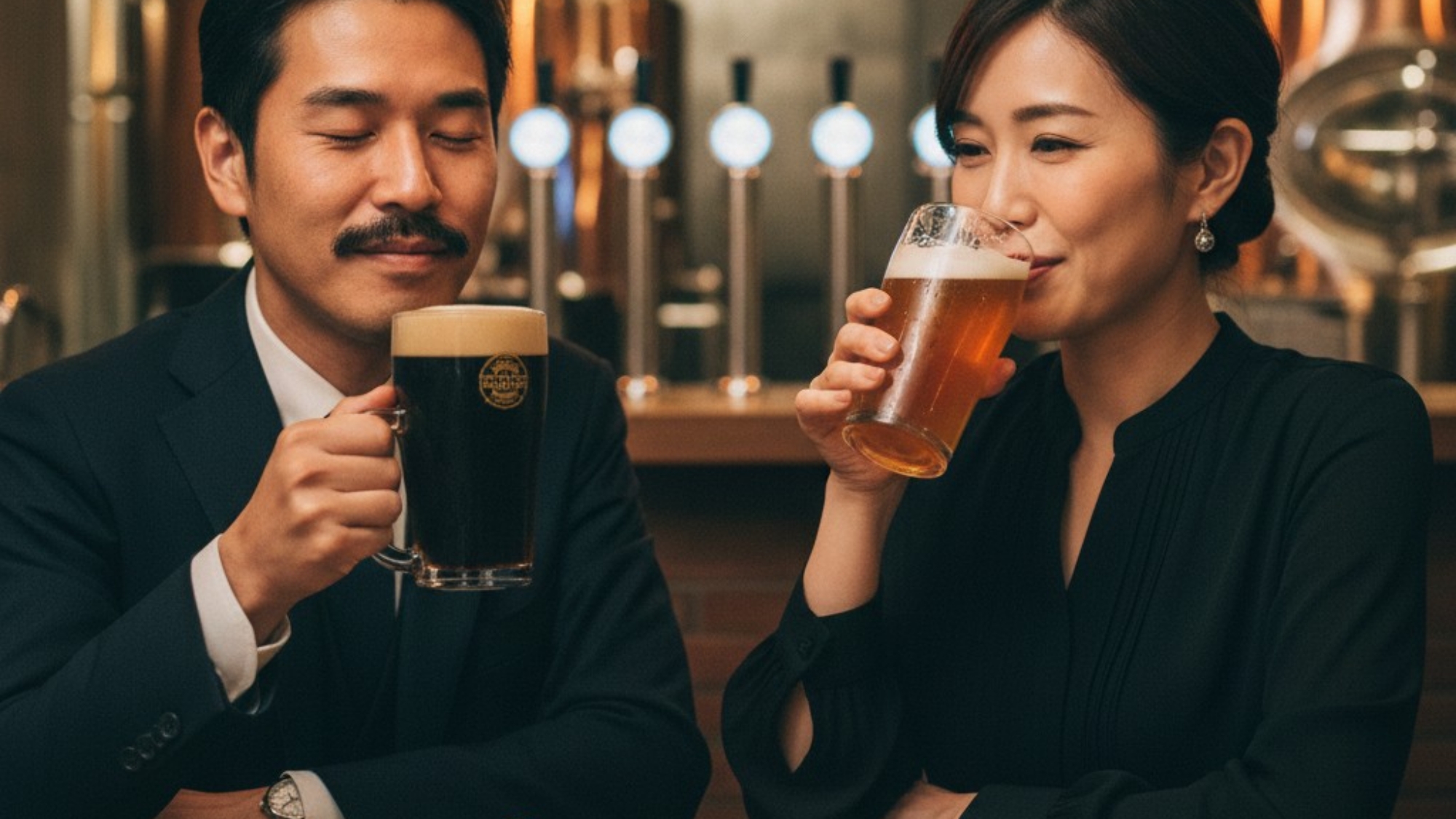 ここでしか会えない本場の味「箕面ビール」を　※イメージ