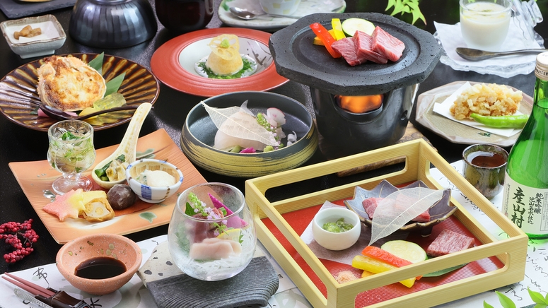 おすすめNo1！新・黒毛和牛の溶岩焼き会席プラン