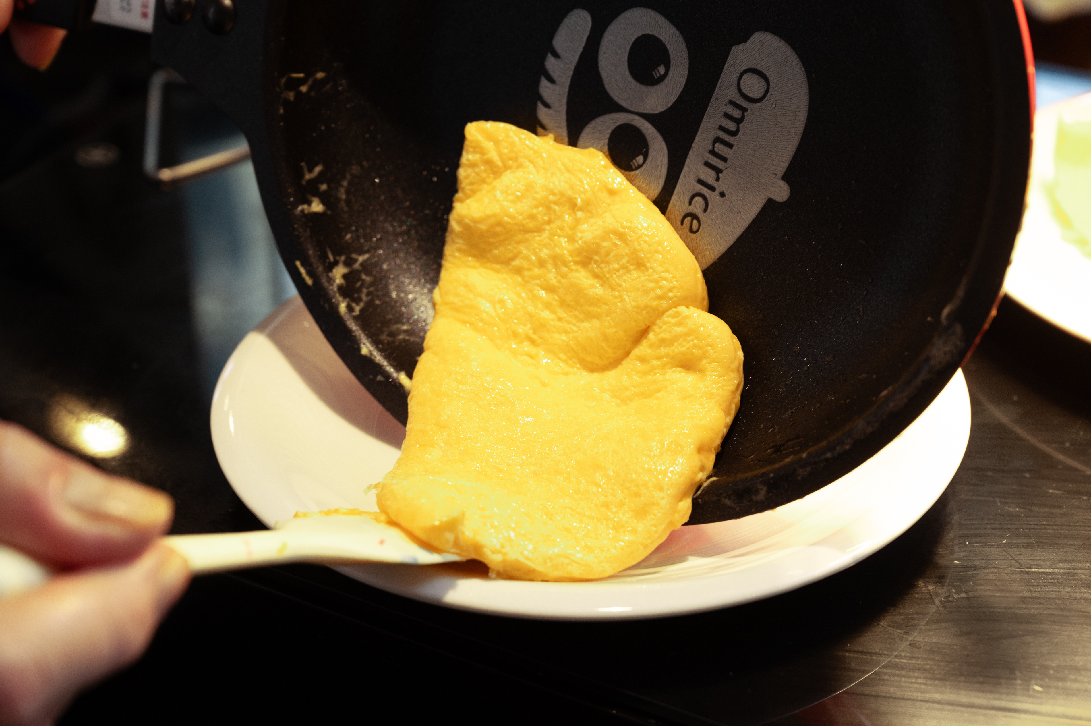 ライブキッチン 一例 オムレツ