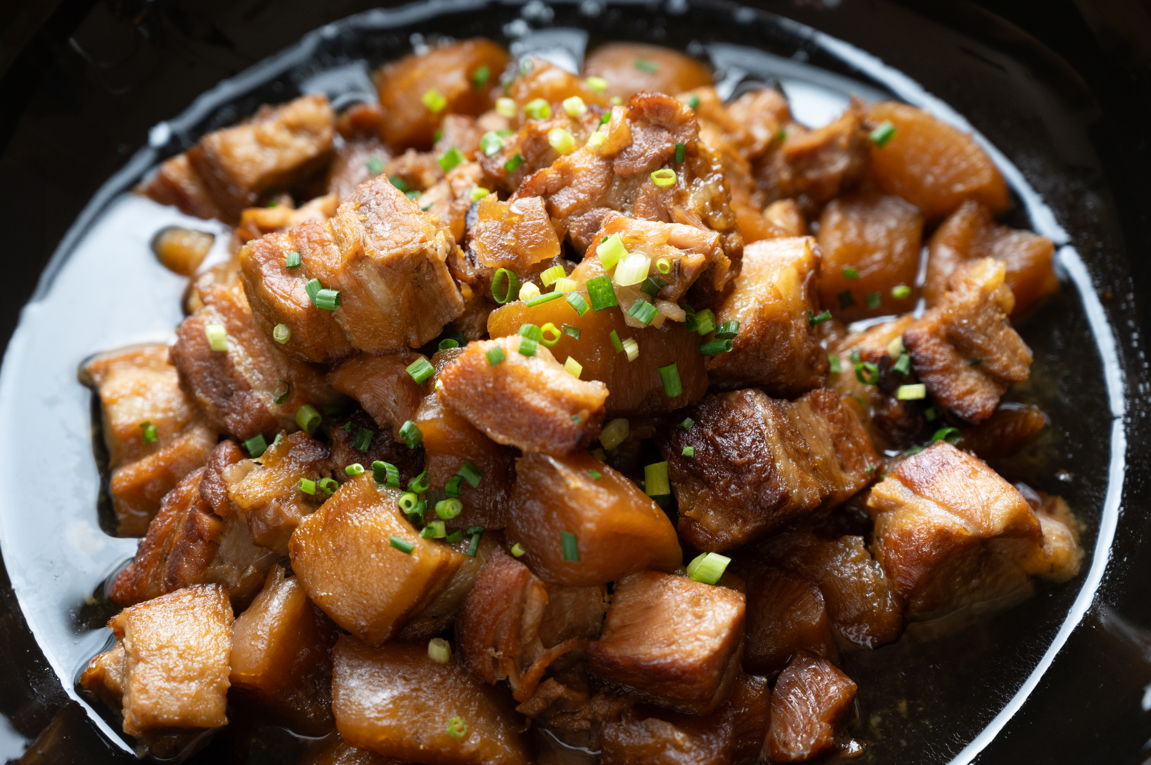 自慢のローズポーク角煮