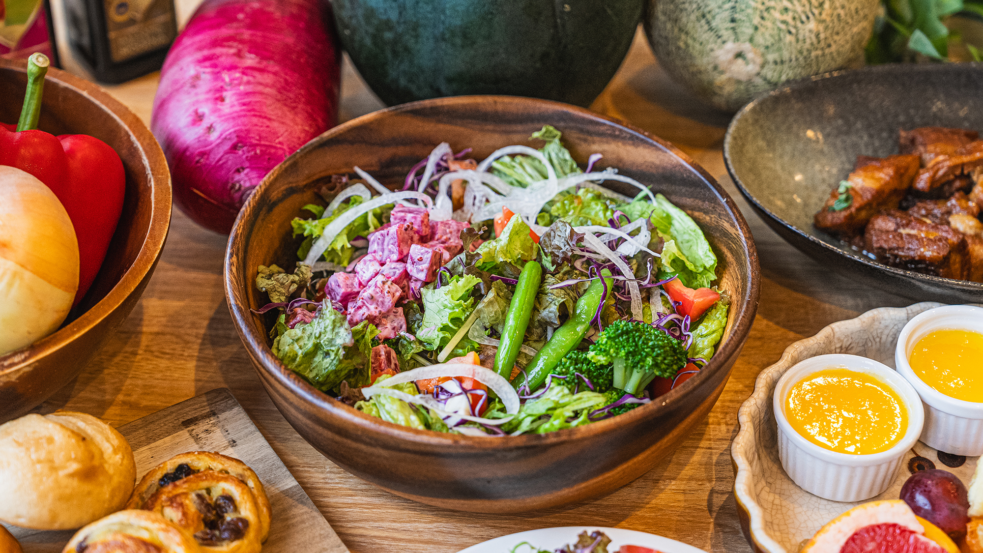 BRAEKFAST｜茨城の恵みたっぷりな新鮮野菜を、自分好みにアレンジ。 