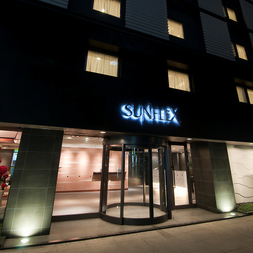 Hotel entrance