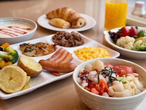 ◇1名様期間限定◇【朝食付】アクティブな一日は充実した朝食から！出張にもおすすめ♪