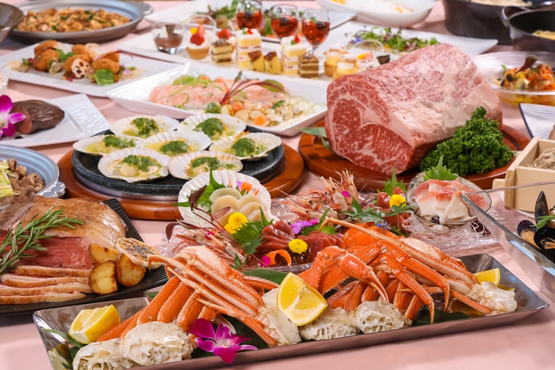 【楽天スーパーSALE】＜2食付◇夏季限定＞北海道を味わう☆夜バイキングに選べる一皿♪