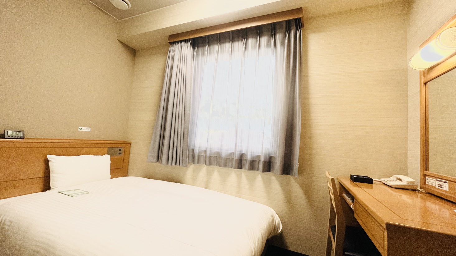 【コンパクト】禁煙シングルルーム※1フロアに1部屋のみ※