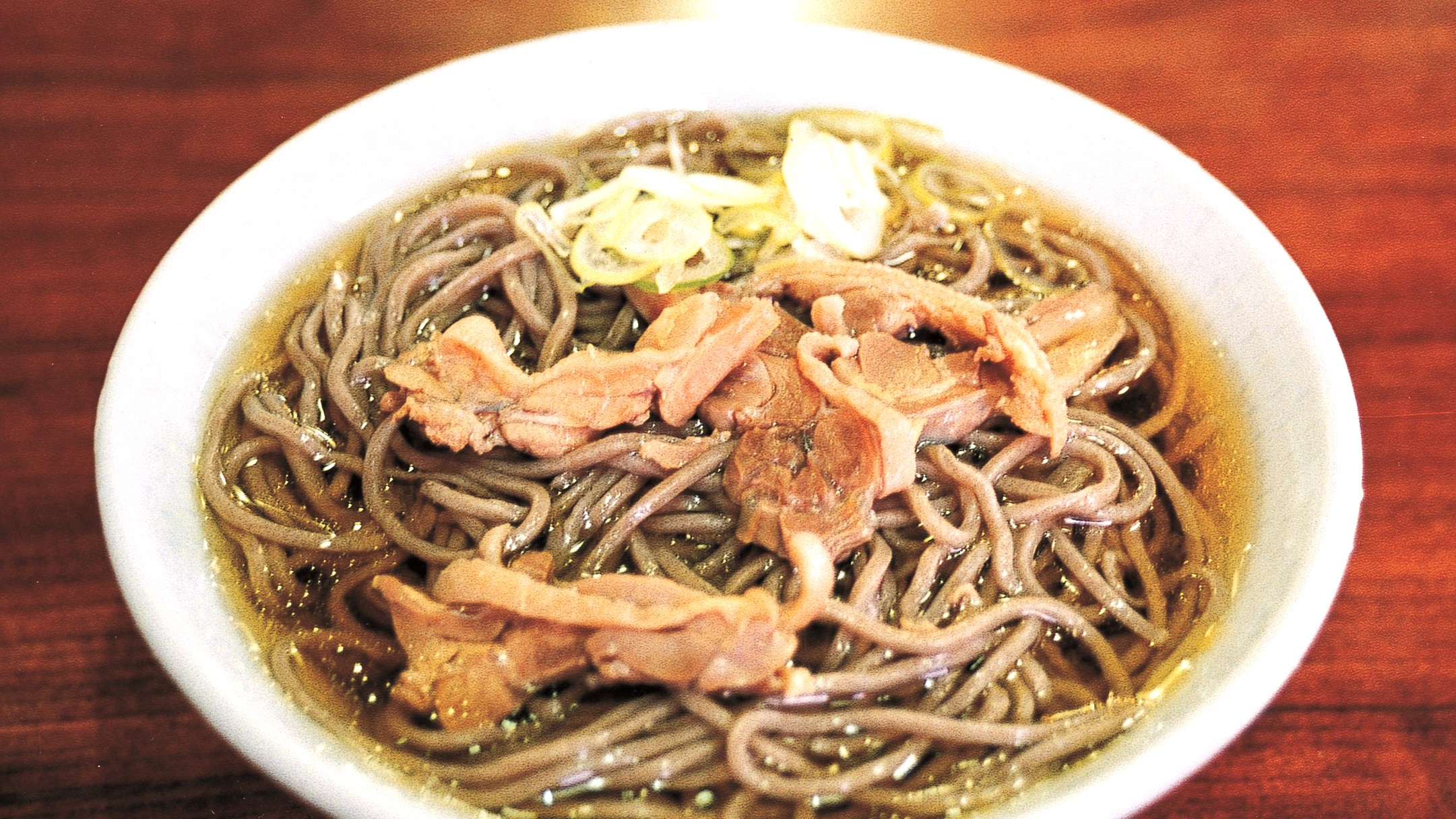 ☀朝食レストランご当地オリジナルメニュー（一例）肉そば