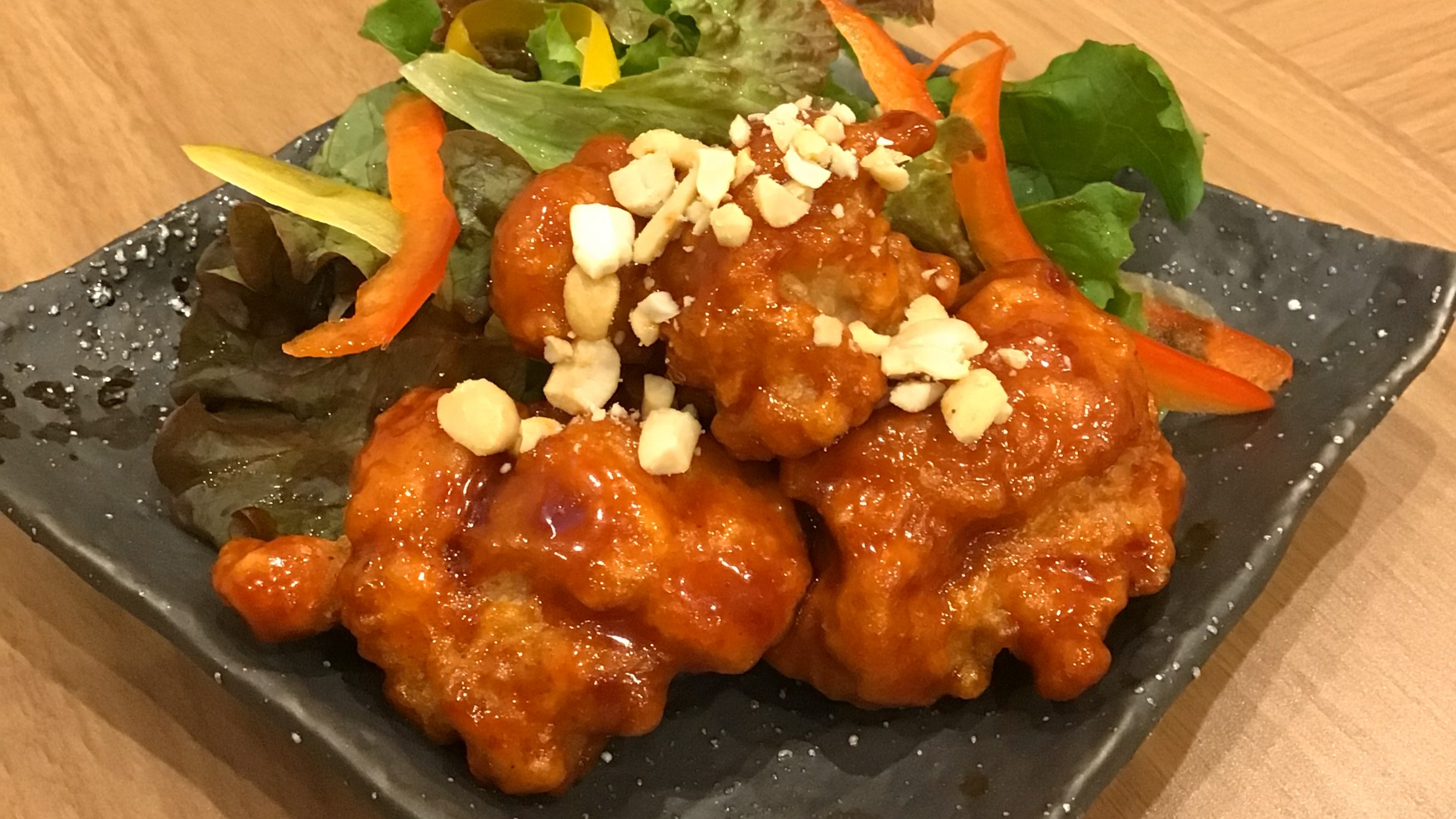 ★夕食レストランｰ天童限定メニュー＊ヤンニョムチキン