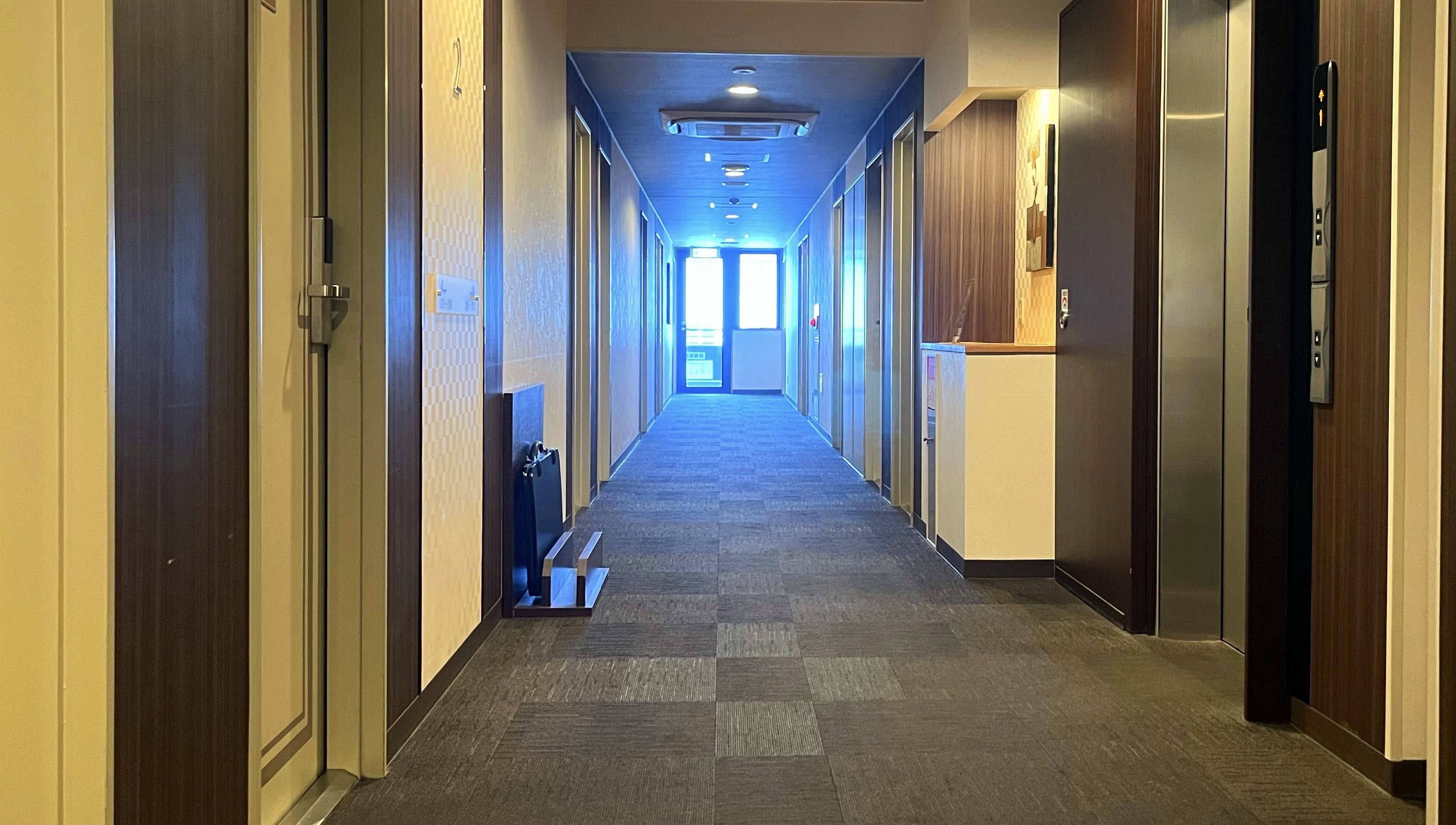 客室フロア＊昼