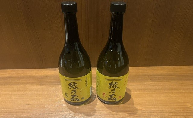 のみ放題コーナー　ルートインオリジナル焼酎　縁乃蔵　芋・麦