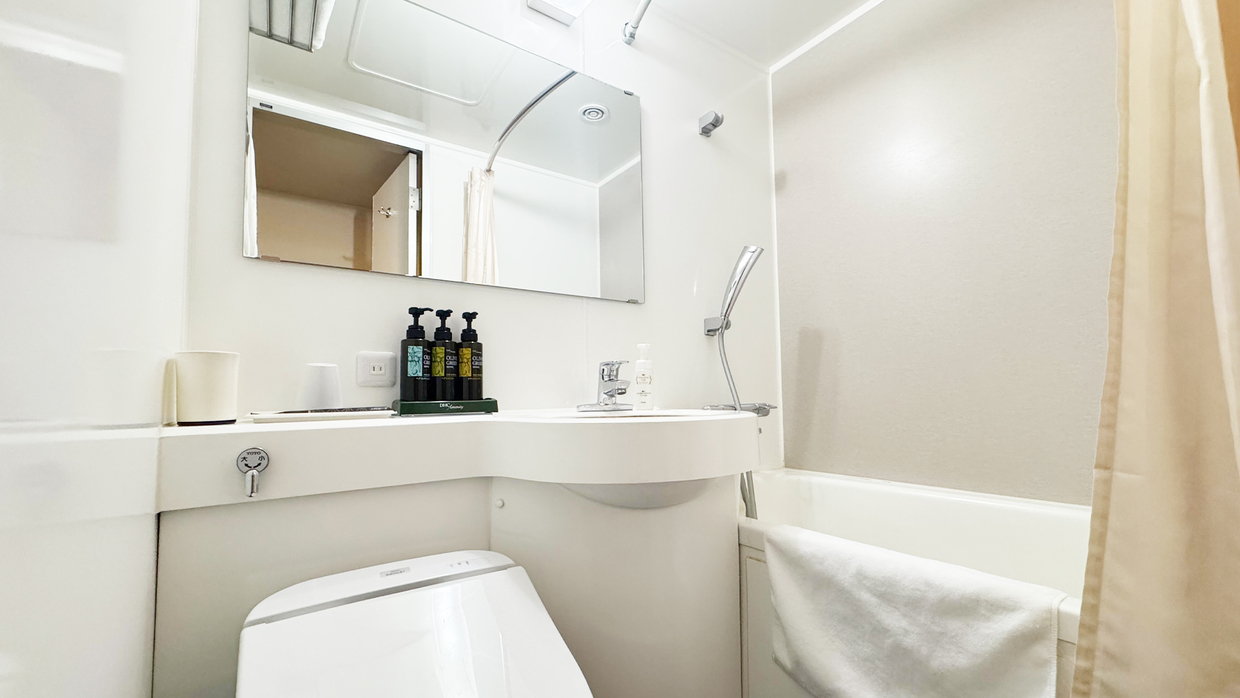 ユニットバス（シングルルーム・ダブルルーム）
