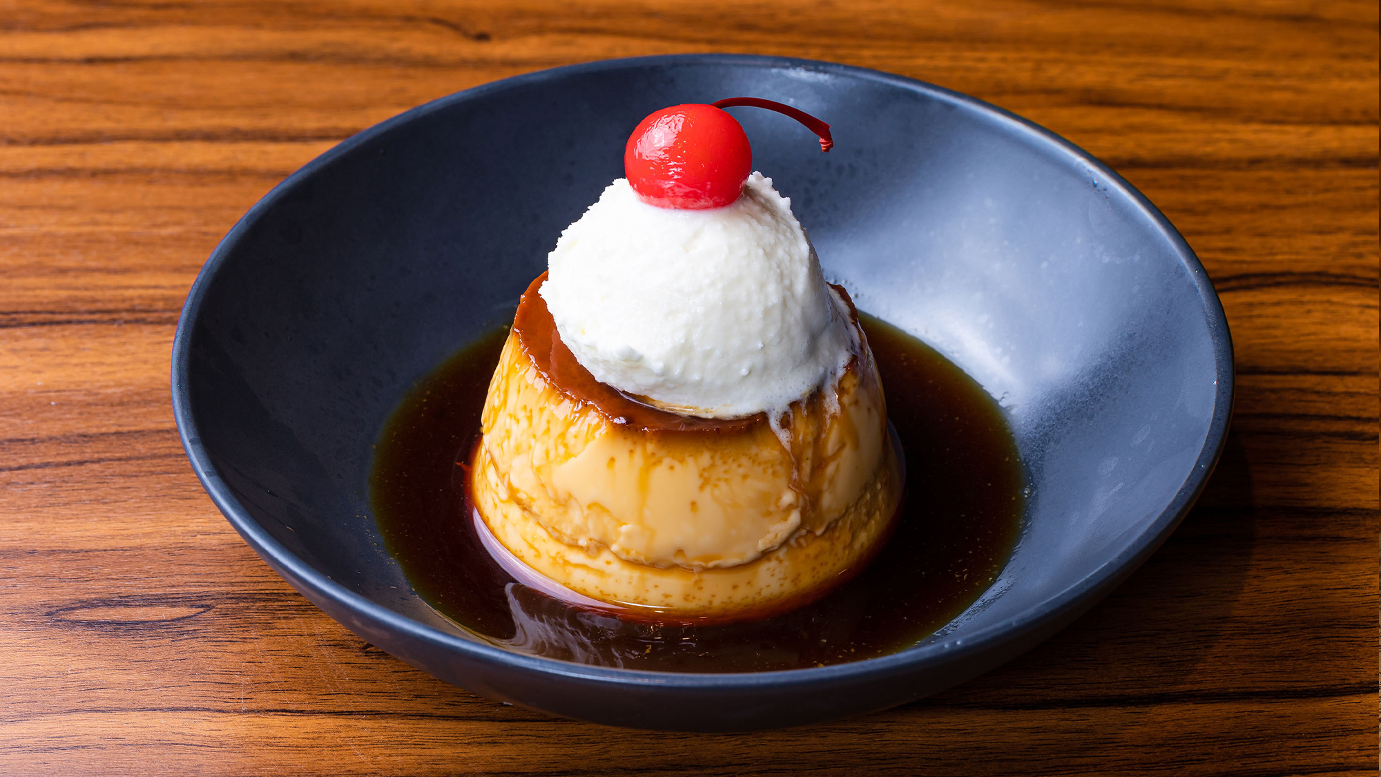 【烏城珈琲店】人気メニュー「昭和のプリン」