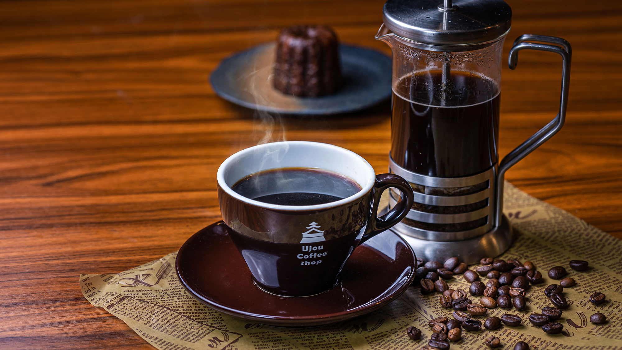 【烏城珈琲店】人気のプレスコーヒー