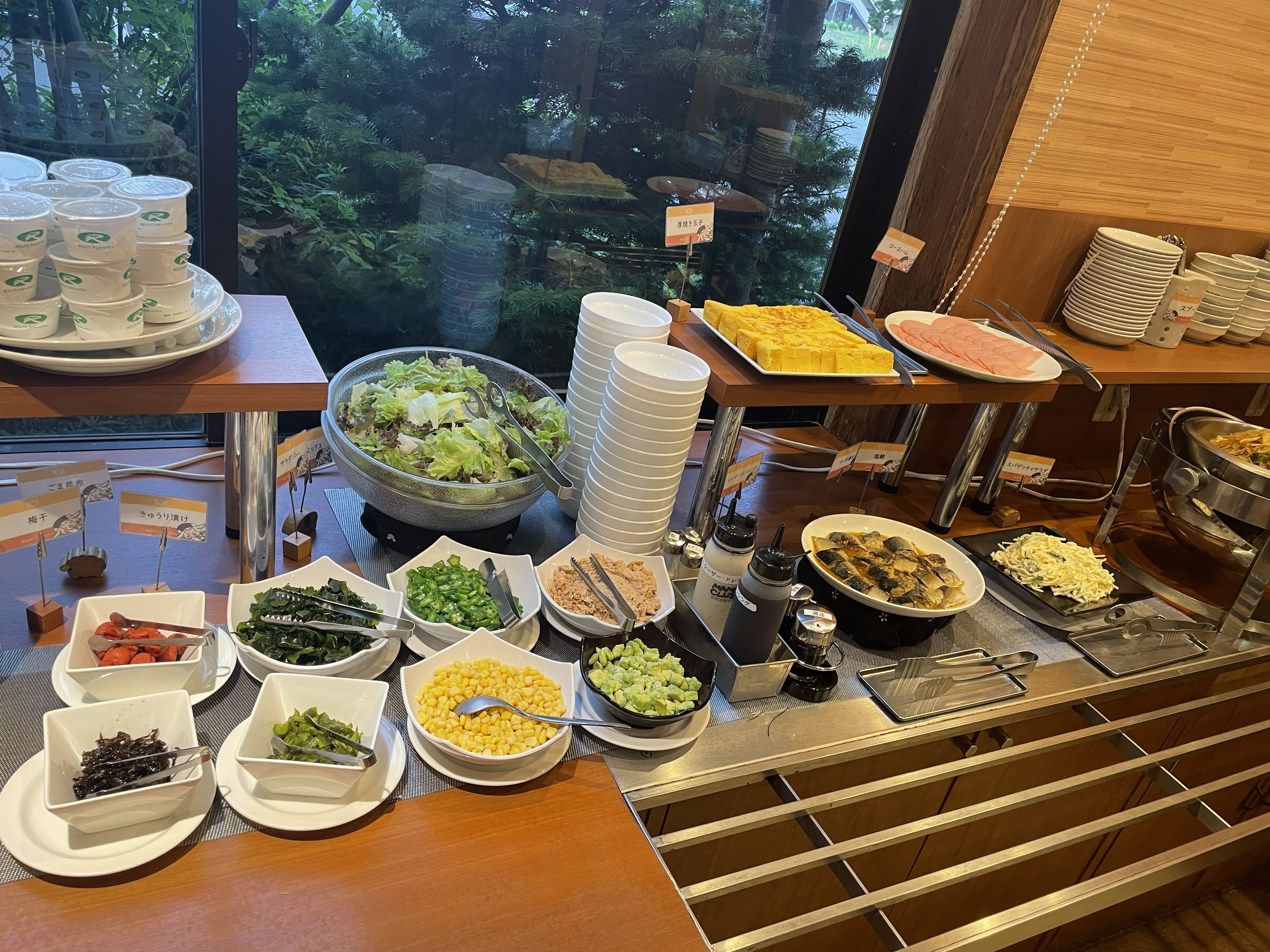 【無料朝食バイキング】
