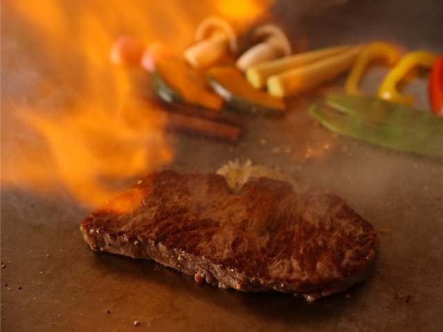 【料理を楽しむごちそうプラン】天空の鉄板焼き★信州の食材を贅沢に★