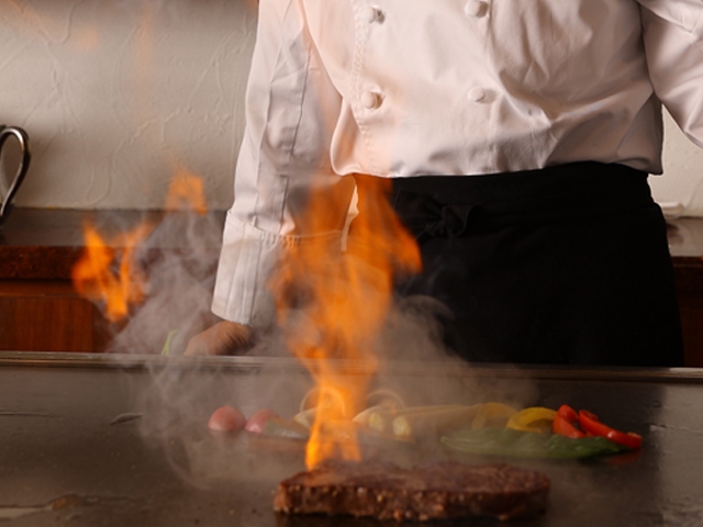 【料理を楽しむごちそうプラン】天空の鉄板焼き★信州の食材を贅沢に★