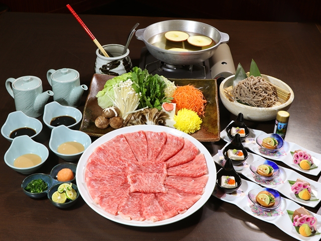 【料理を楽しむごちそうプラン】〜信州林檎香る〜天空のしゃぶしゃぶ★信州の食材を贅沢に★