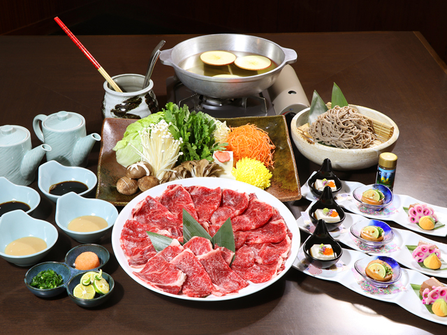 【料理を楽しむごちそうプラン】〜信州林檎香る〜天空のしゃぶしゃぶ★信州の食材を贅沢に★
