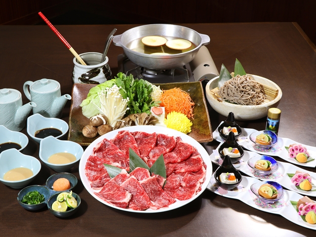 【料理を楽しむごちそうプラン】〜信州林檎香る〜天空のしゃぶしゃぶ★信州の食材を贅沢に★