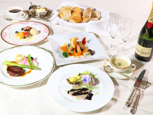 【料理を楽しむごちそうプラン】天空のフランス料理★信州の食材を贅沢に★